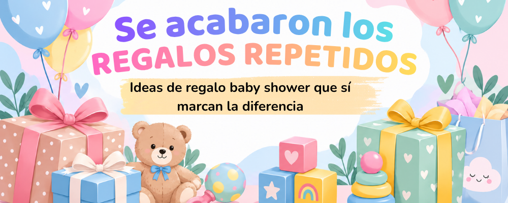 Qué Regalar en un Baby Shower: Guía de Regalos Educativos que Sí Sirven