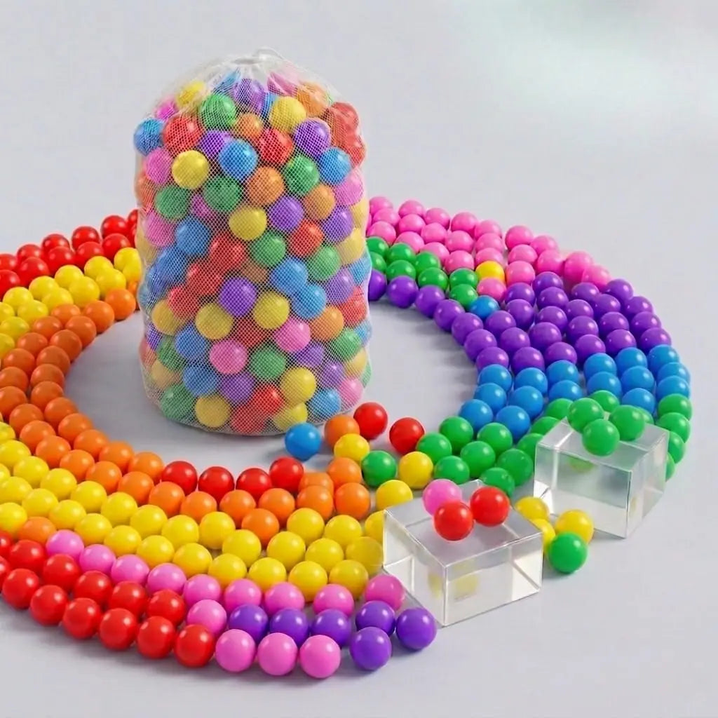 pelota de colores piscina