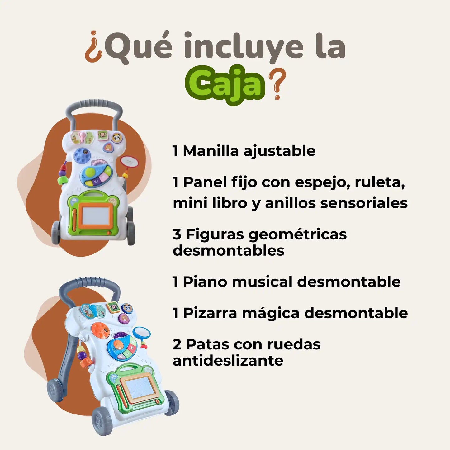 andador ajustable