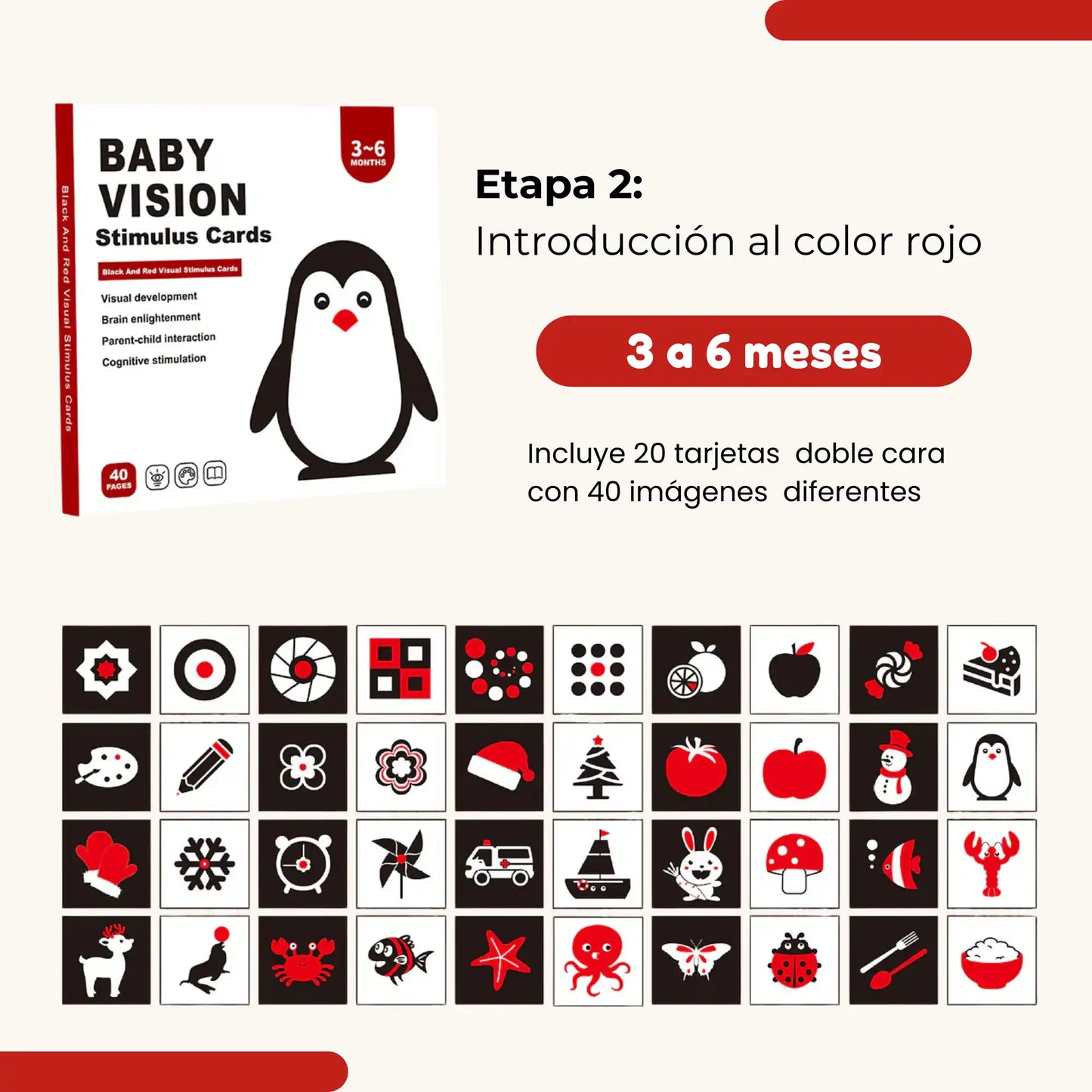 tarjetas de estimulacion visual