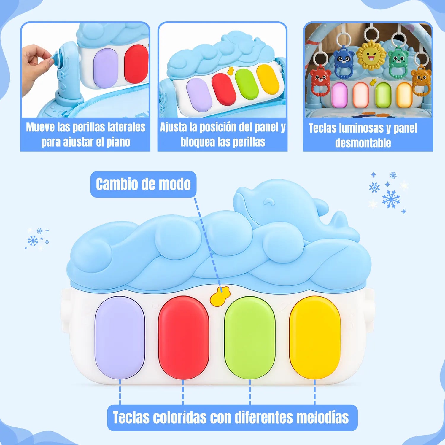 piano gimnasio para bebes actividades