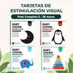 tarjetas estimulacion visual pack