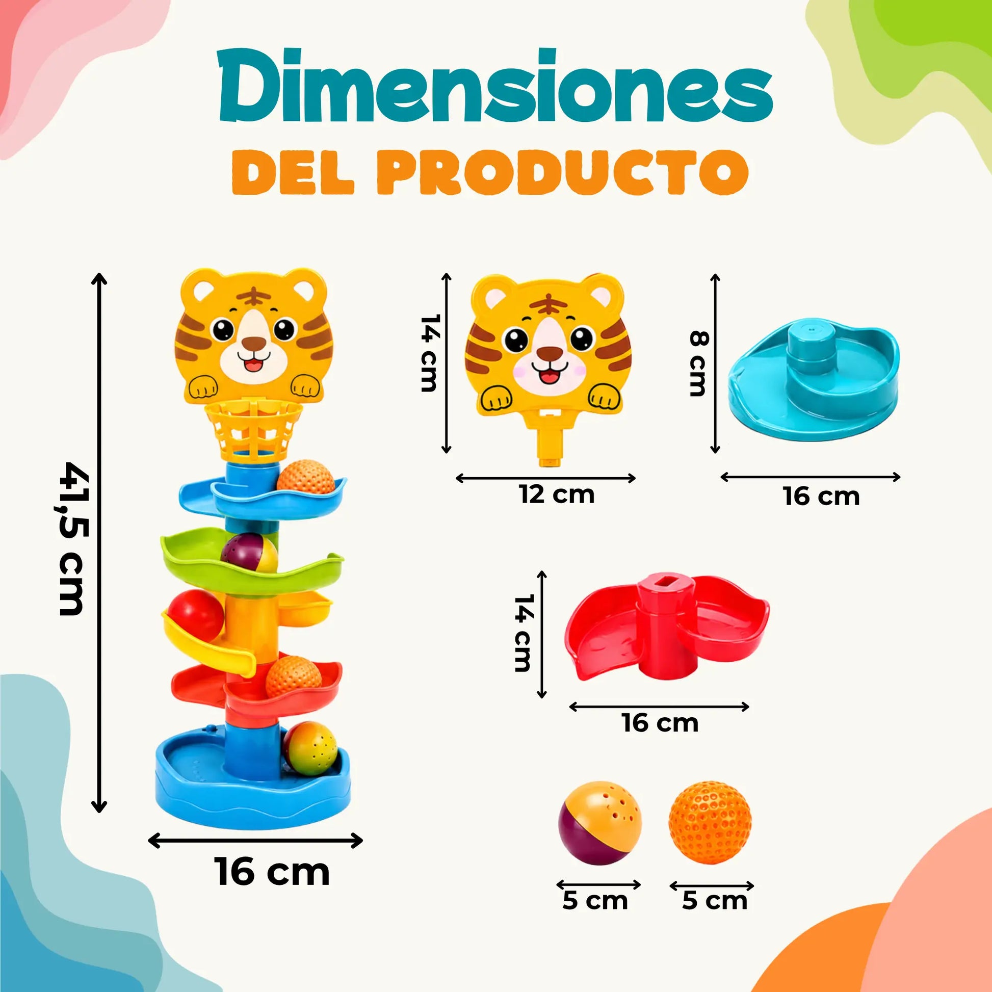 tobogan estimulacion bebe