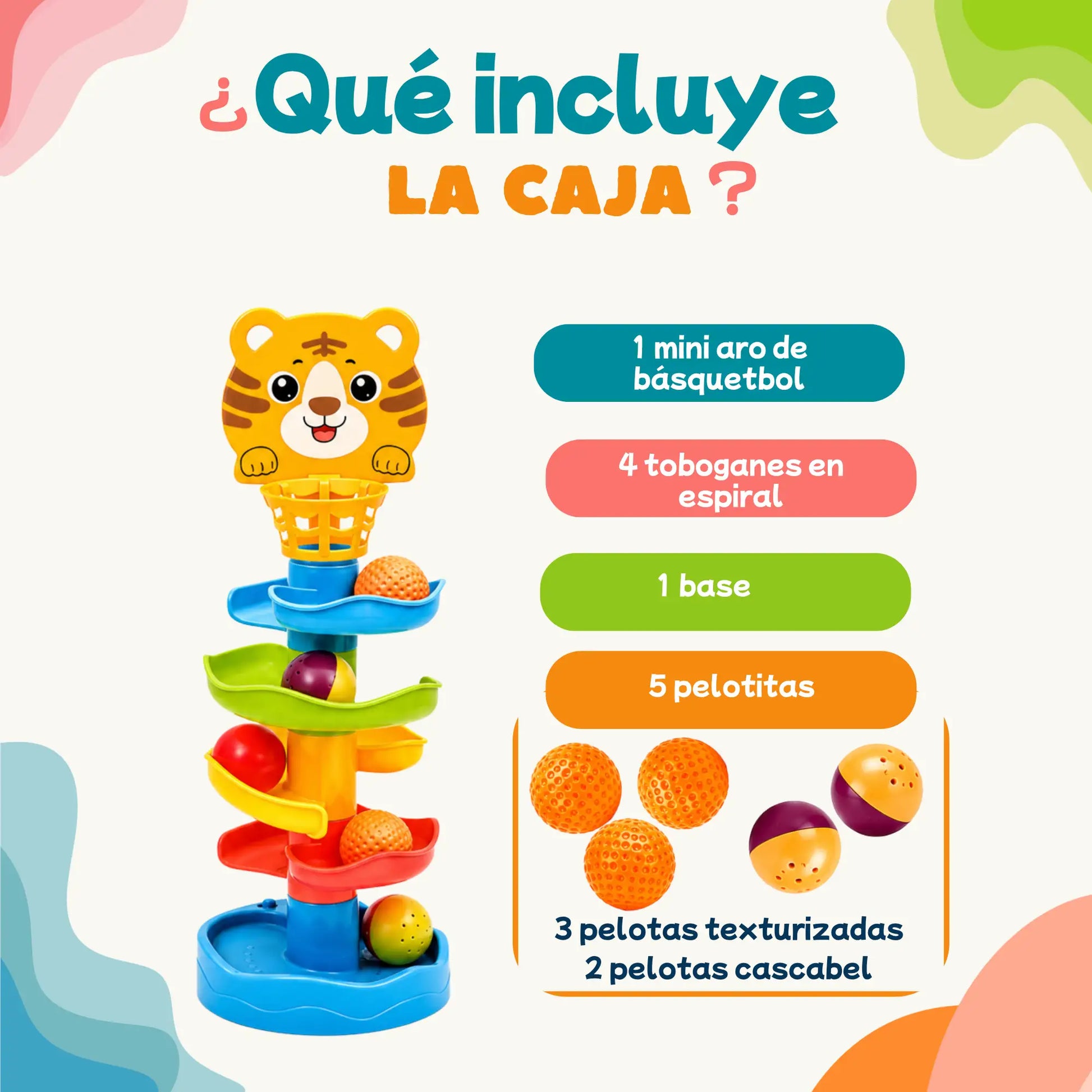 tobogan torre espiral bebe